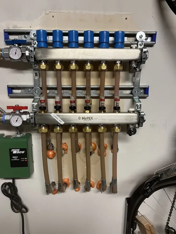 Plumber performing Leak Detection at a residential property in Athol